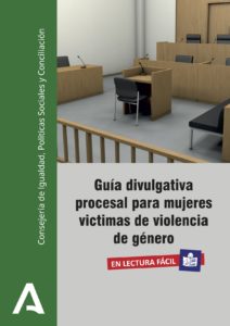 Ir a Guía divulgativa procesal para mujeres víctimas de violencia de género. Junta de Andalucía