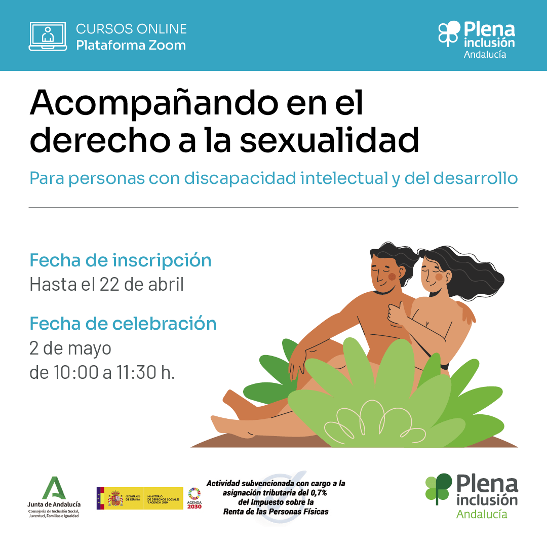 Ir a Abiertas las inscripciones para el taller de derechos sexuales dirigido a personas con discapacidad intelectual y del desarrollo