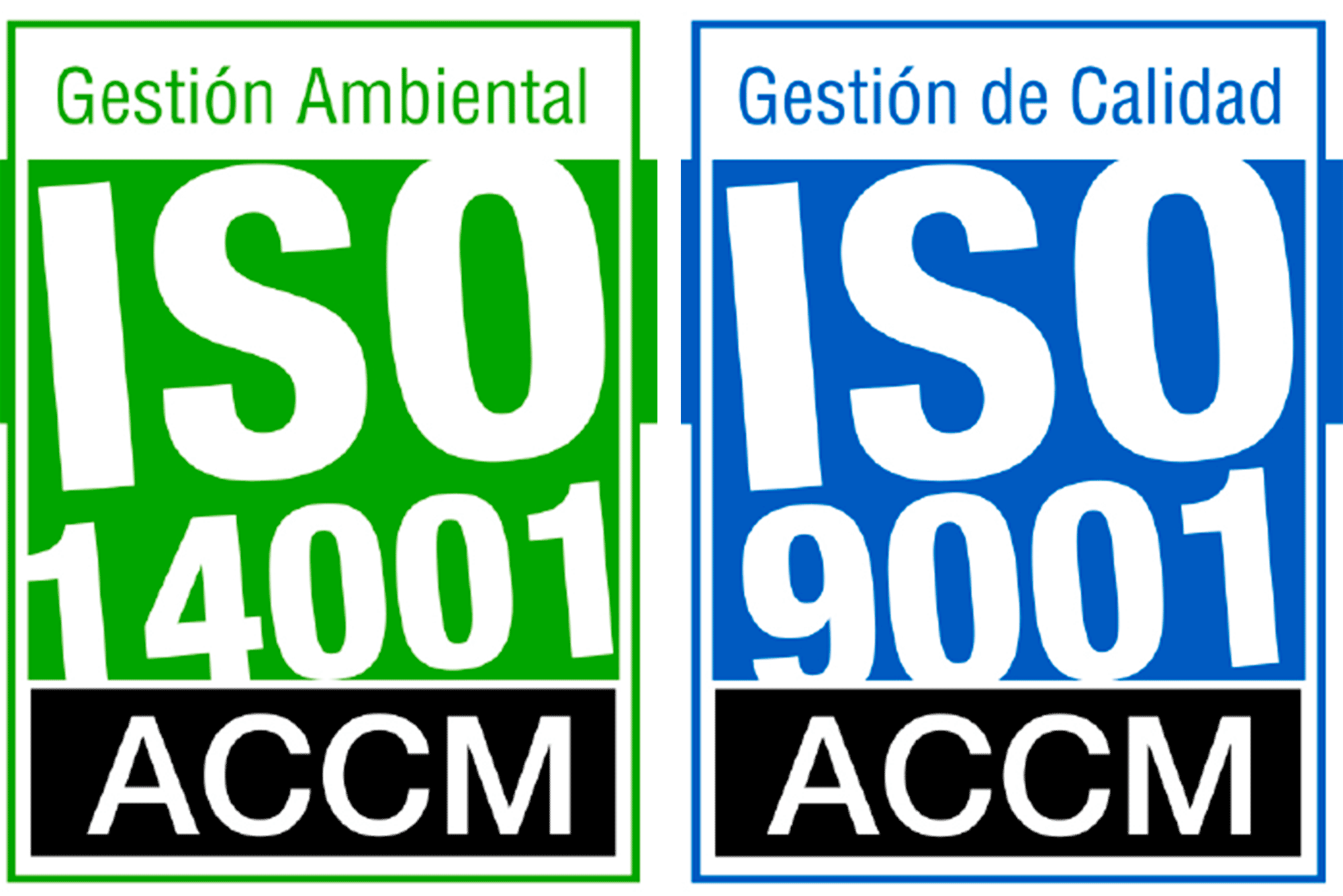 ISO 9001 / 14001 ACCM