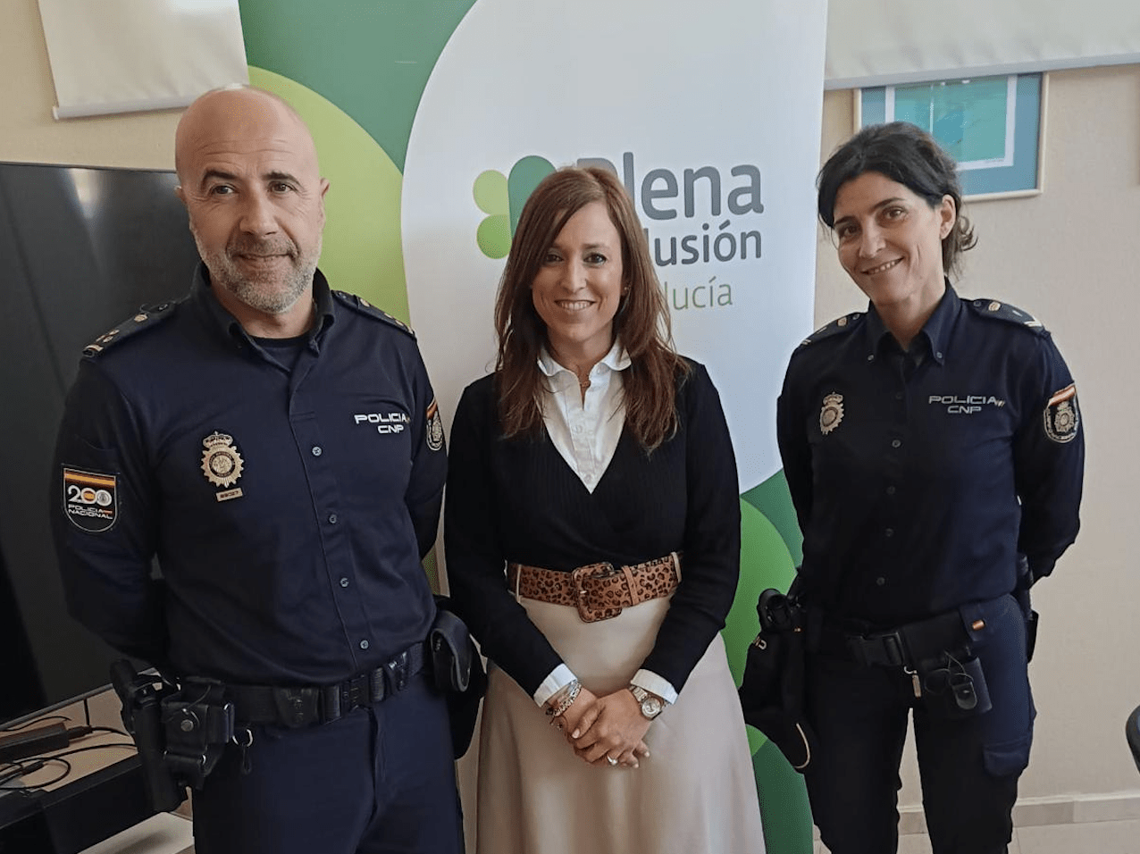 Ir a Plena Inclusión Andalucía y la Policía Nacional coordinan líneas de colaboración para 2025