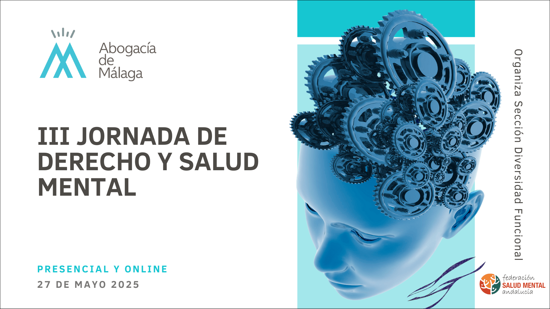 Ir a Plena Inclusión Andalucía participa en las III Jornadas de Derecho y Salud Mental del Colegio de Abogados de Málaga