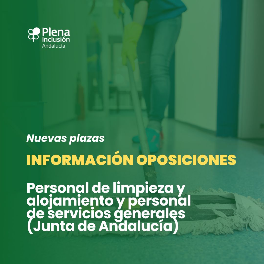 Ir a Listados definitivos de las 28 plazas de personal de limpieza y alojamiento y las 9 plazas de personal de servicios generales en la Junta de Andalucía