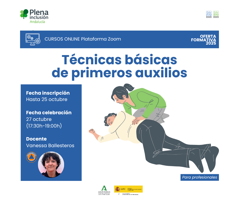 Ir a Formación sobre técnicas básicas de primeros auxilios para profesionales de atención directa