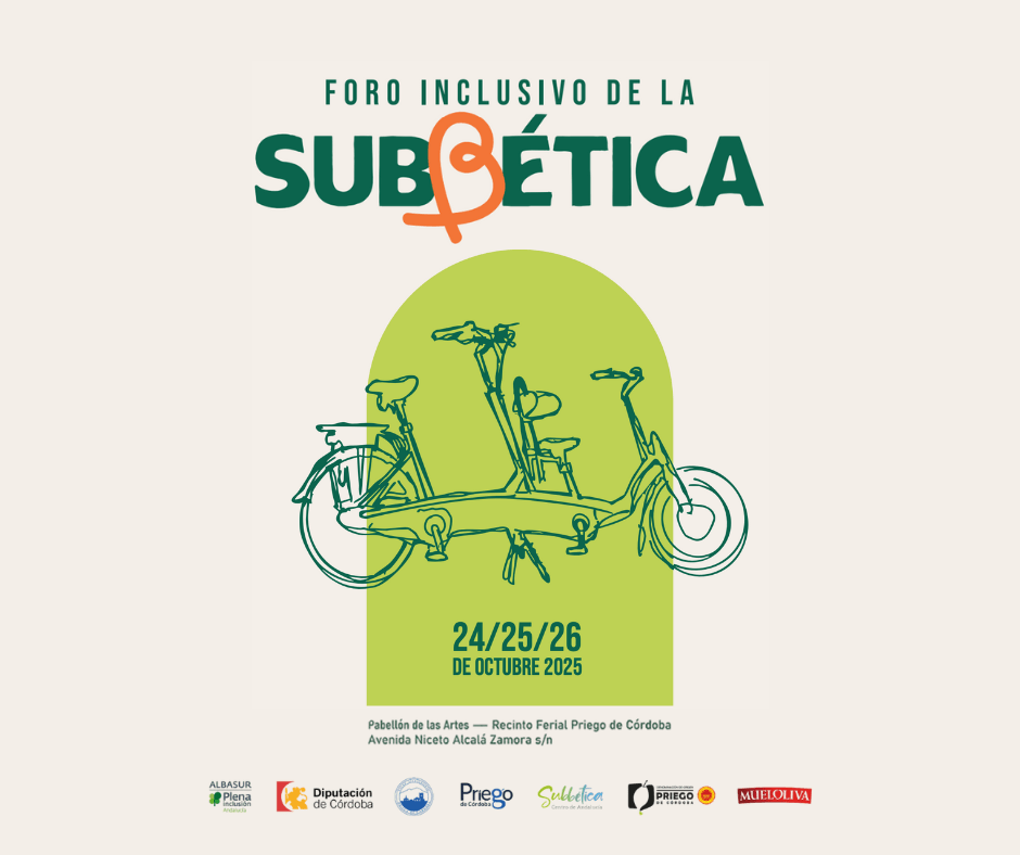 Ir a Albasur organiza el Foro Inclusivo de la Subbética: tres días de deporte, cultura, turismo y vida comunitaria en Priego de Córdoba