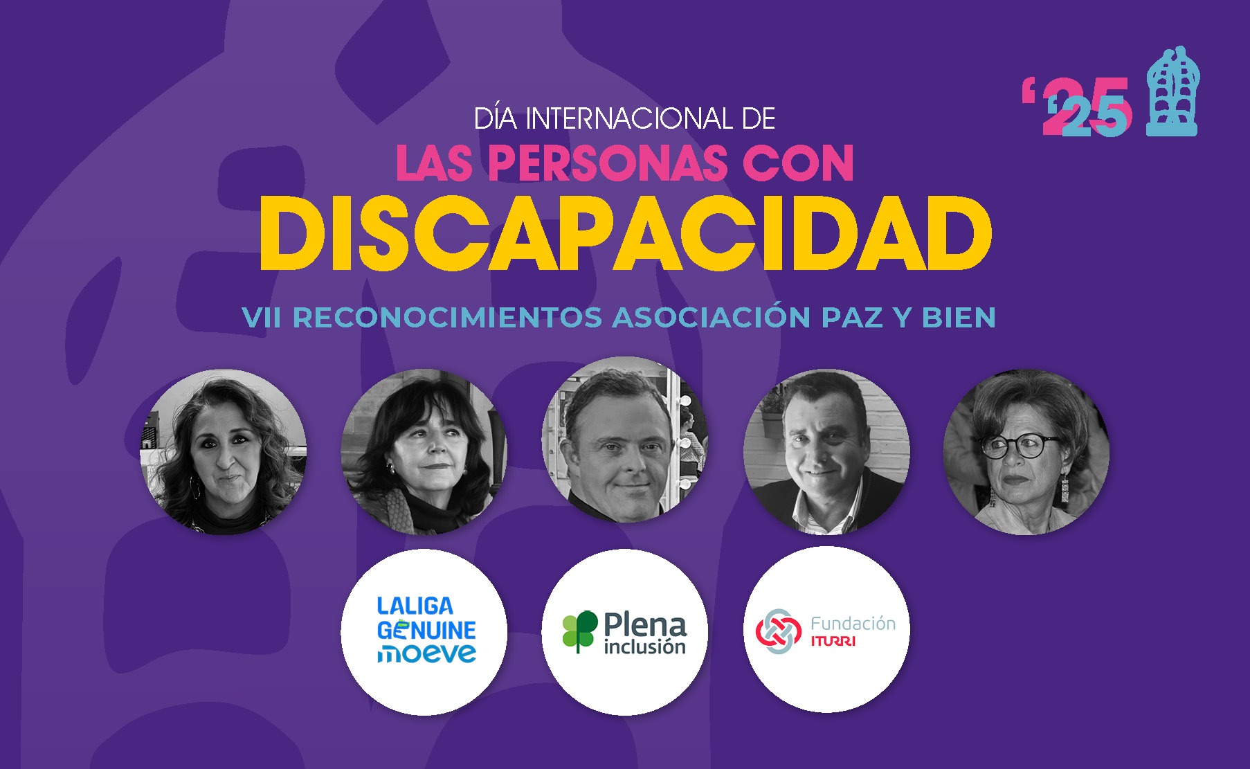 Ir a Plena Inclusión España, premio a su trayectoria en los VII Reconocimientos de Paz y Bien