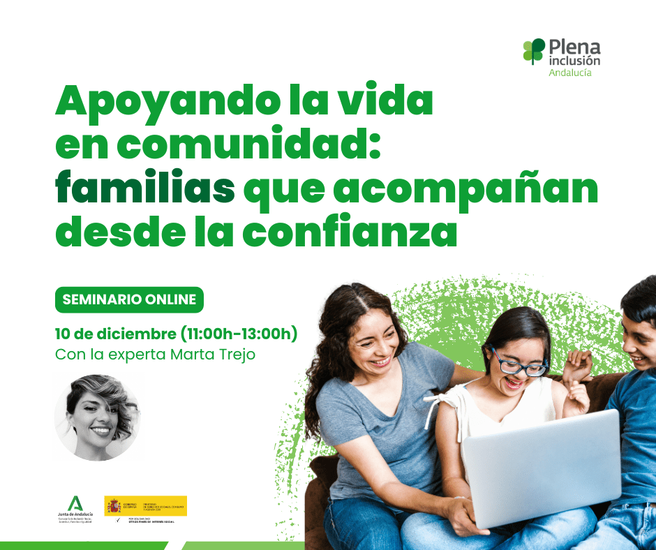 Ir a Inscripciones abiertas para el seminario online ‘Apoyando la vida en comunidad: familias que acompañan desde la confianza’