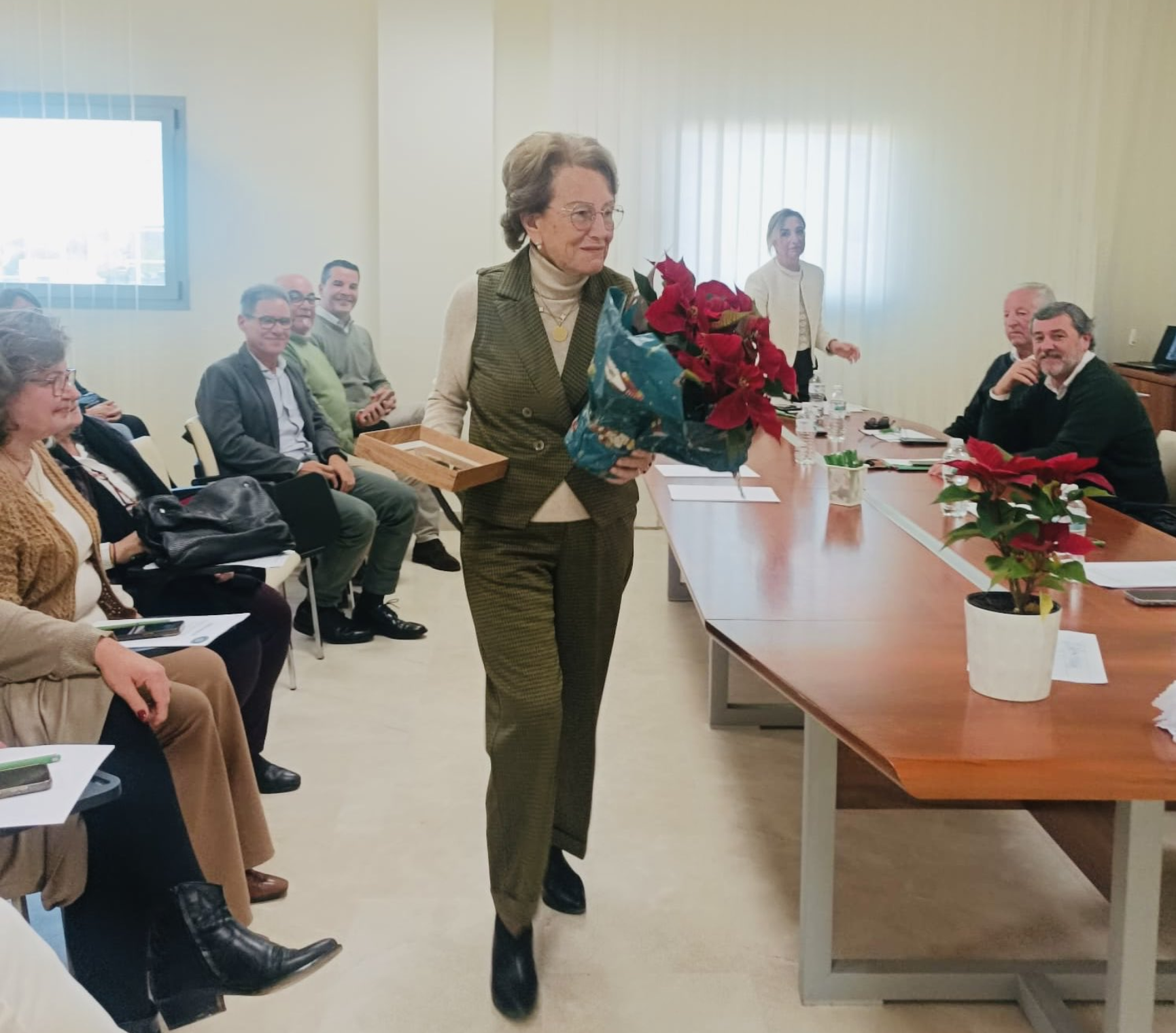 MARIA LUISA ESCRIBANO PRESIDENTA ASANSULL FEPROAMI