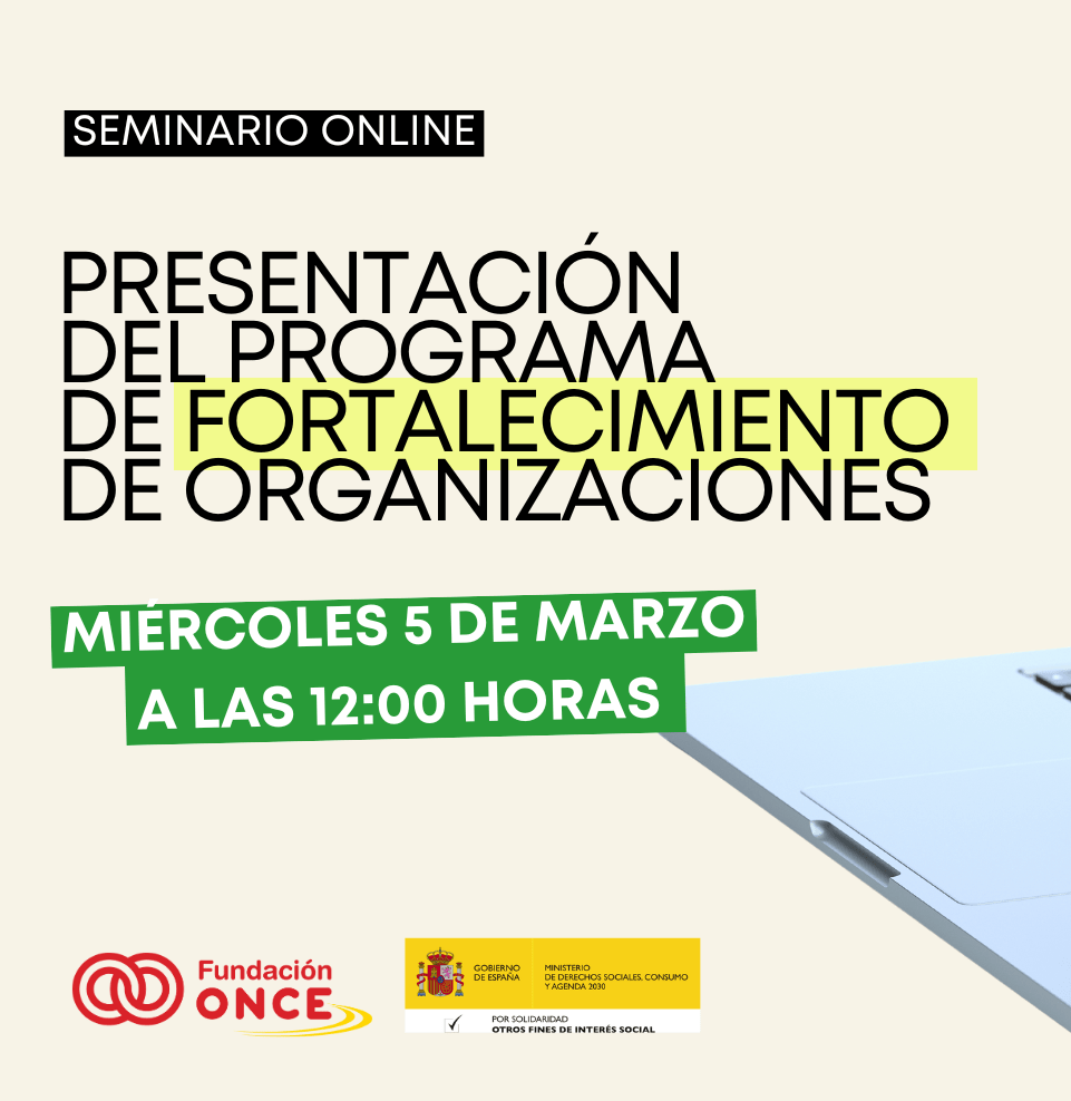 PROGRAMA FORTALECIMIENTO ORGANIZACIONES 2025