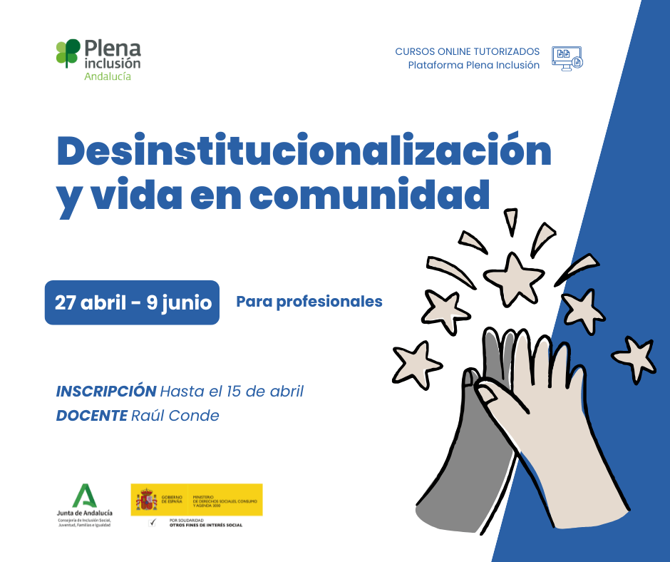 Ir a No te pierdas el curso online tutorizado sobre desinstitucionalización y vida en comunidad