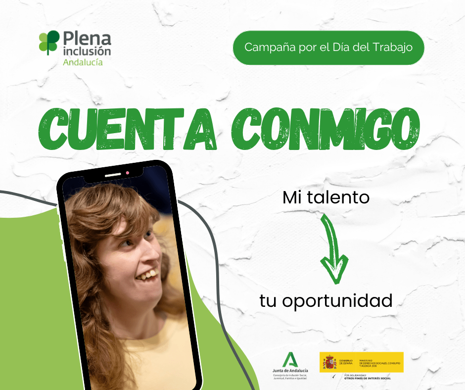 Ir a Arranca la campaña “Cuenta conmigo” para visibilizar el talento de las personas con discapacidad intelectual en el Día del Trabajo