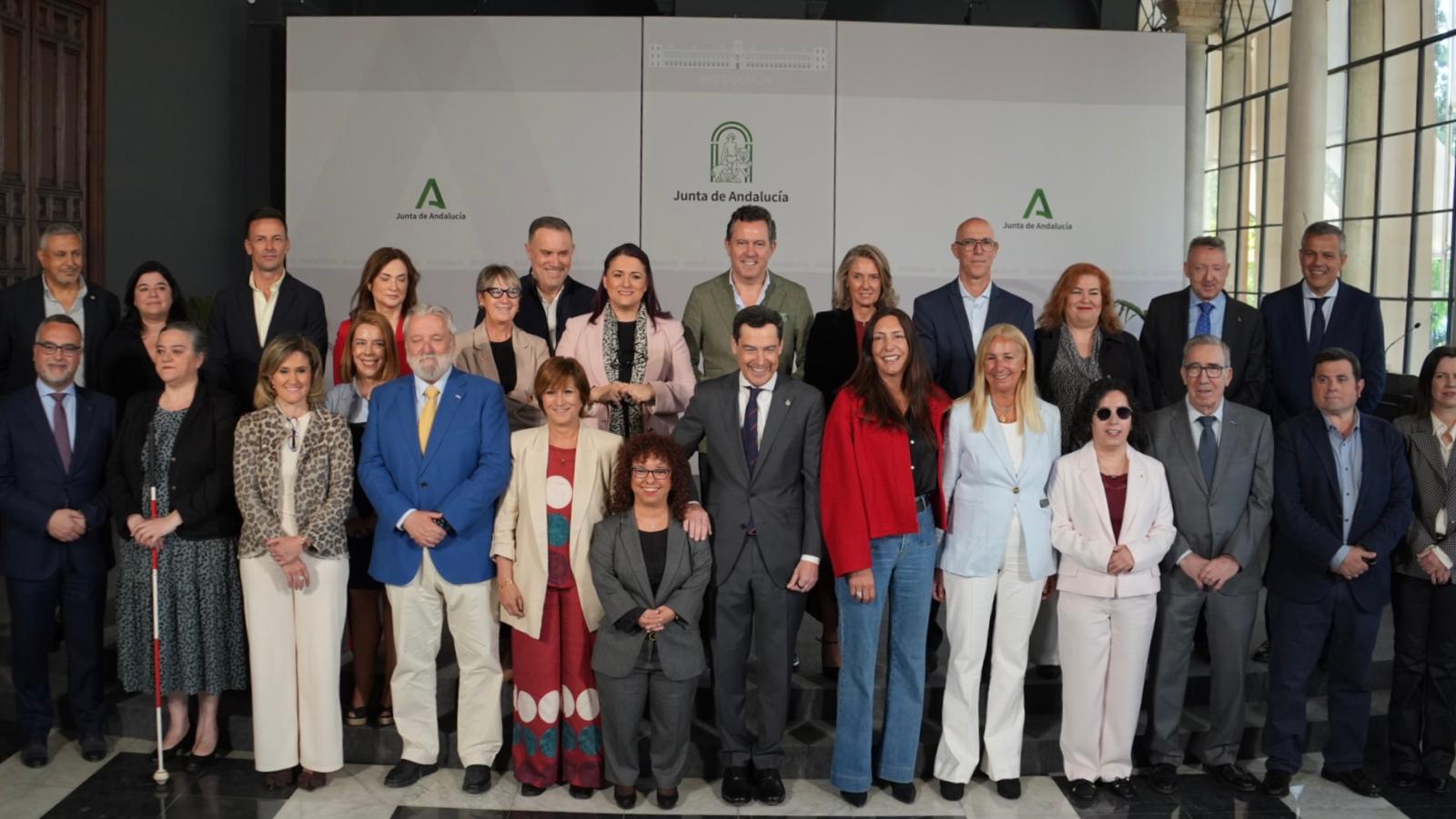 Ir a CERMI Andalucía solicita a Moreno Bonilla más avances en discapacidad y un modelo sostenible de financiación