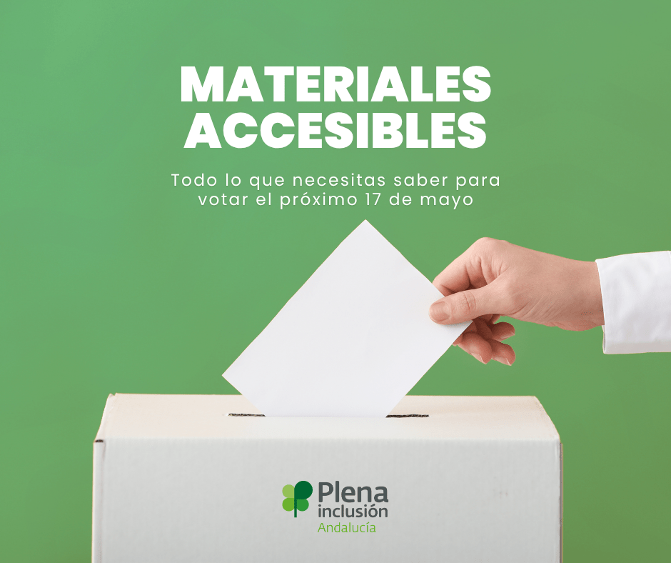 Ir a Materiales accesibles para facilitar el voto de las personas con discapacidad intelectual en las elecciones del 17 de mayo