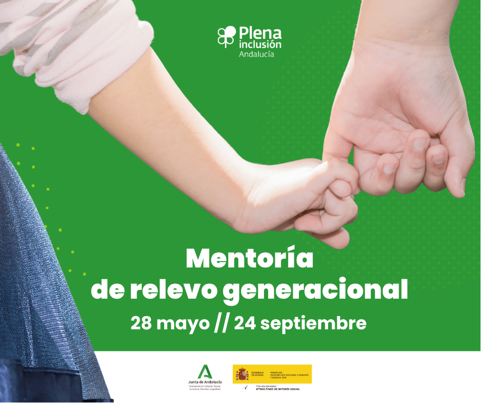 Ir a Plena inclusión Andalucía impulsa un espacio de mentoría online para abordar el relevo generacional en los cuidados familiares