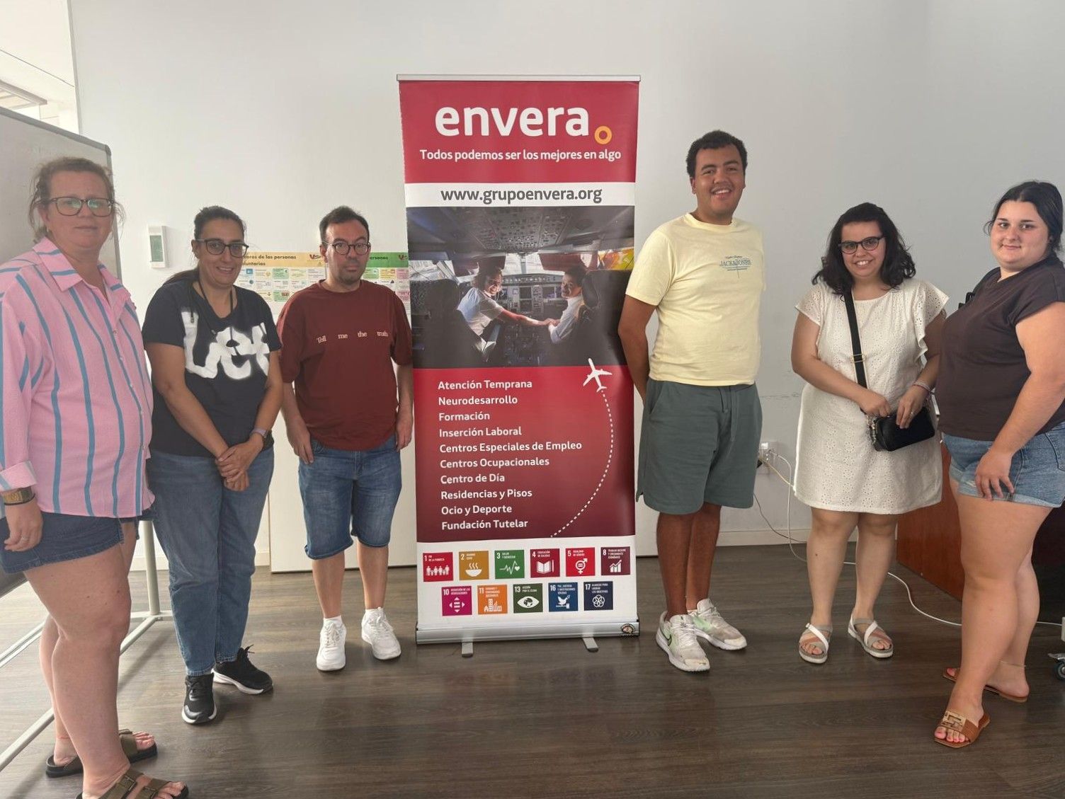Ir a Grupo Envera impulsa en Málaga un taller para mejorar las habilidades laborales de personas con discapacidad intelectual