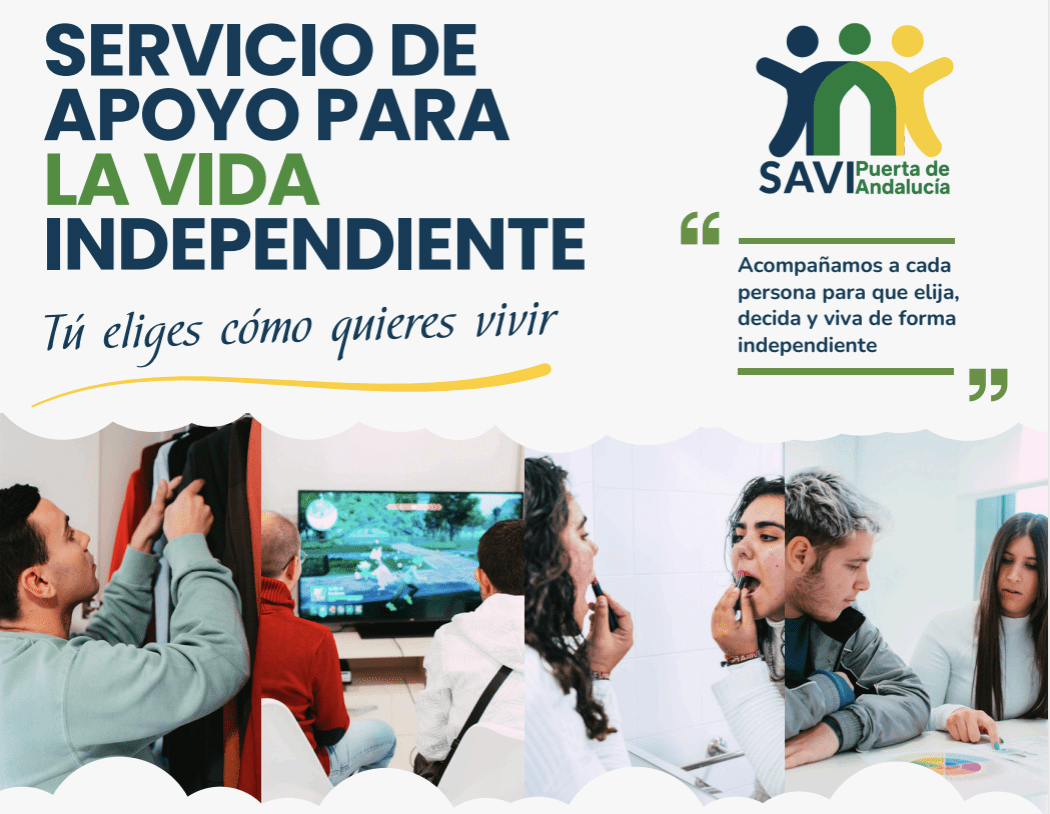 Ir a ‘Puerta de Andalucía’, un nuevo servicio de apoyos para la vida independiente