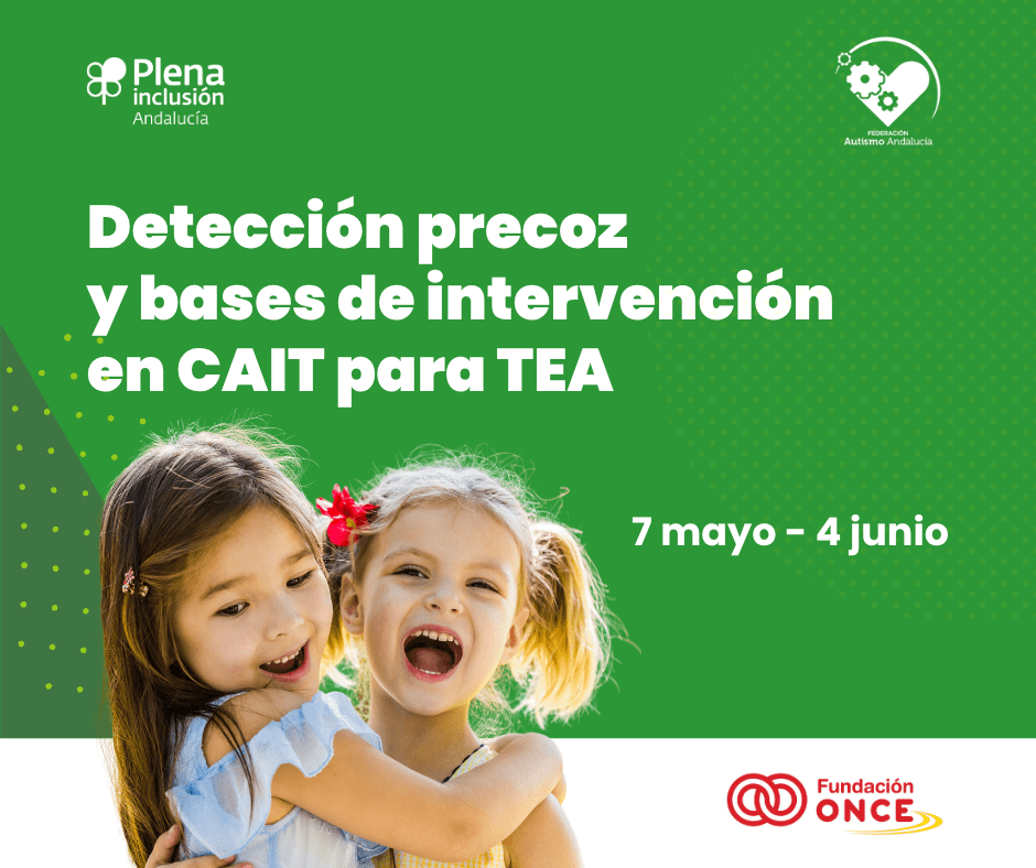 Ir a Profesionales de Atención Temprana de Plena inclusión Andalucía se forman en detección precoz e intervención en TEA gracias al apoyo de la ONCE