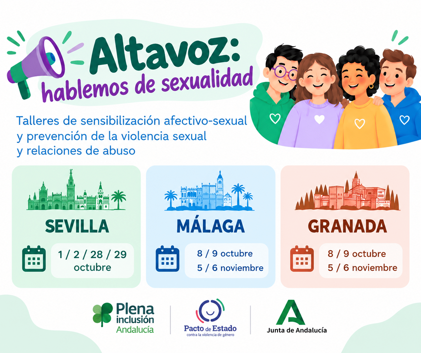 Ir a Los talleres ‘Altavoz: hablemos de sexualidad’ acercan la educación afectivo-sexual a personas con discapacidad intelectual, familias y profesionales