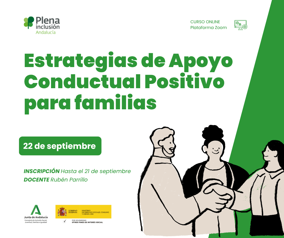 Ir a Abierta la inscripción a la formación ‘Estrategias de Apoyo Conductual Positivo para familias’