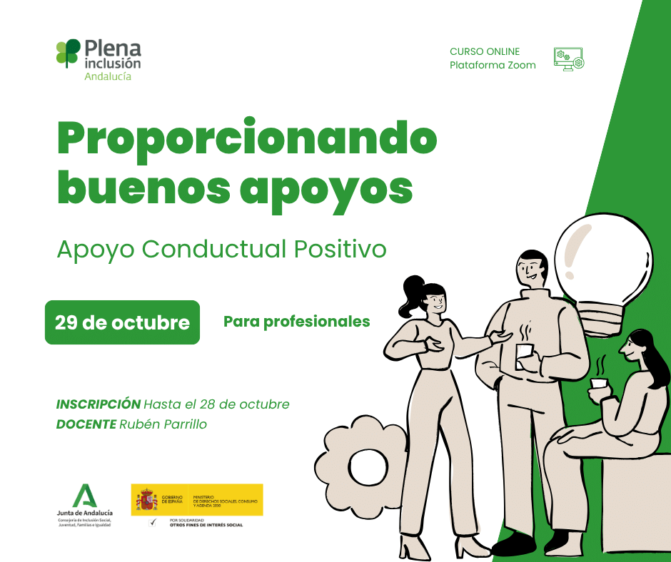 Ir a Nueva formación sobre Apoyo Conductual Positivo (ACP) dirigida a profesionales de atención directa