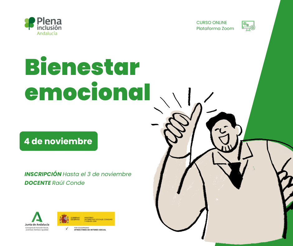Ir a Mejora tu bienestar emocional con este taller online dirigido a personas con discapacidad intelectual o del desarrollo